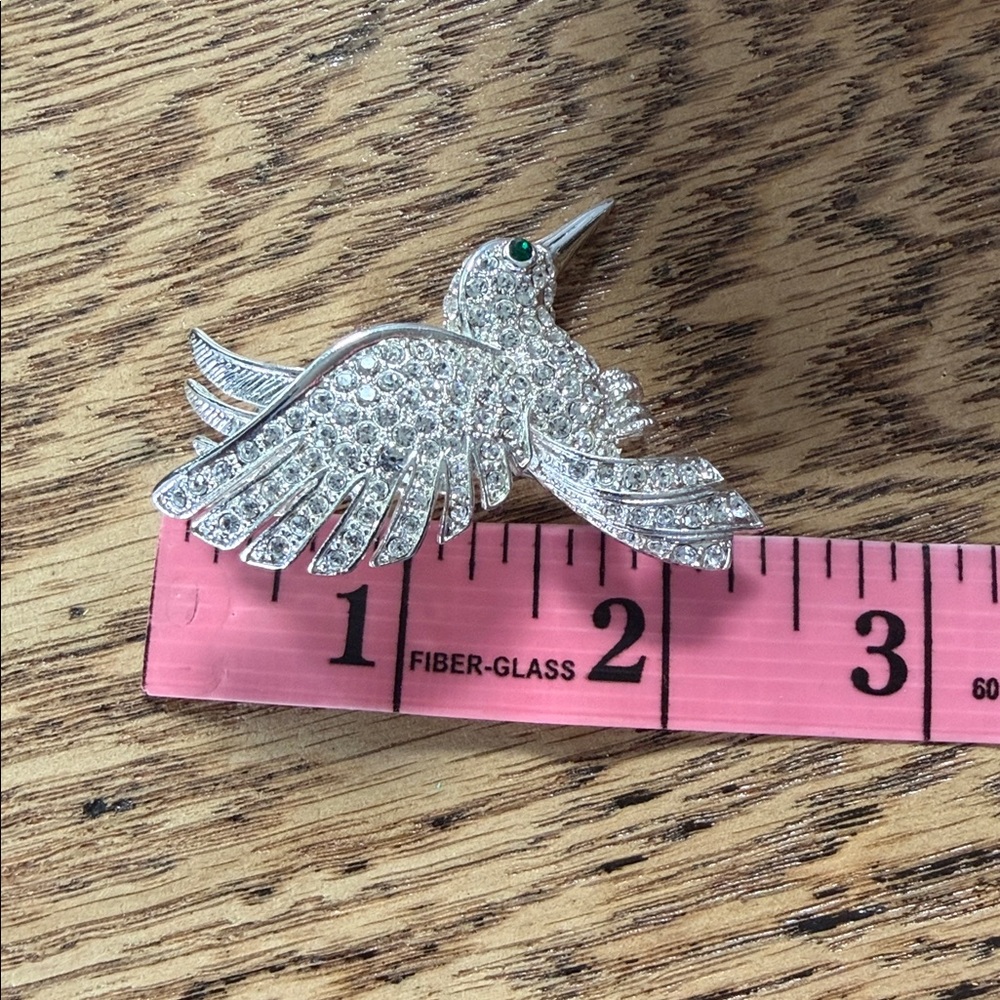 Hummingbird brooch - Picture 4 of 5
